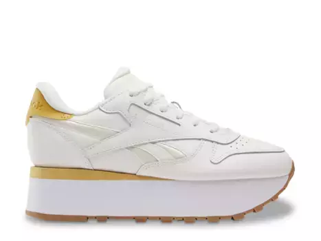 Кроссовки Classic Leather Triple Lift Sneaker Reebok, белый