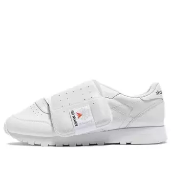 Кроссовки classic leather x hed mayner 'white' Reebok, белый