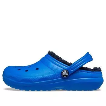 Кроссовки classic lined clog 'blue' Crocs, синий