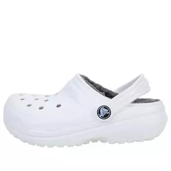 Кроссовки classic lined clog 'white' Crocs, белый