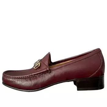 Кроссовки classic loafer 'red' Gucci, красный