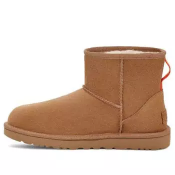 Кроссовки classic mini side logo 'chestnut orange' Ugg, мультиколор