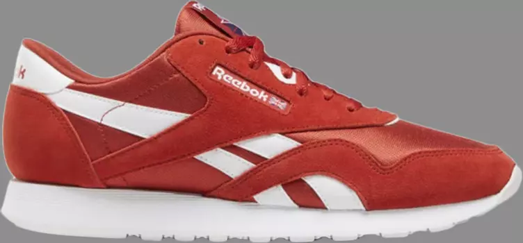 Кроссовки classic nylon 'mason red' Reebok, красный