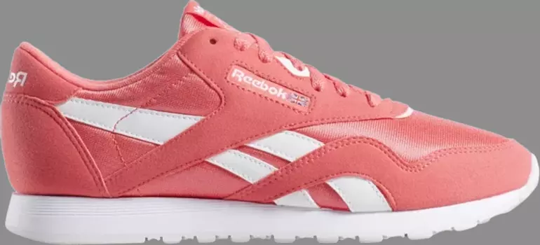 Кроссовки classic nylon color 'bright rose' Reebok, розовый