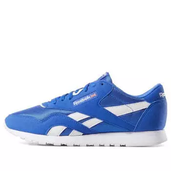 Кроссовки classic nylon color 'crushed cobal' Reebok, синий