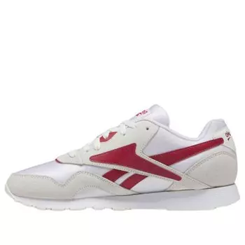 Кроссовки classic nylon plus 1994 'flash red 2023' Reebok, белый