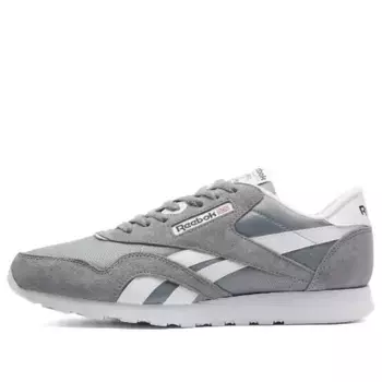 Кроссовки classic nylon 'pure grey' Reebok, серый