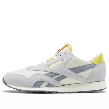 Кроссовки classic nylon sneakers grey Reebok, серый