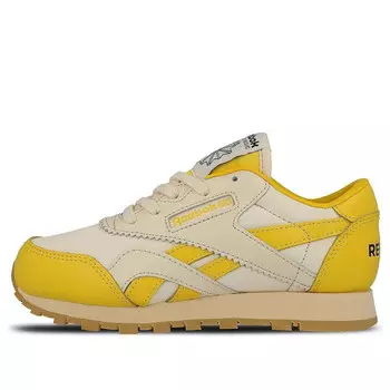 Кроссовки classic nylon x tao 'white yellow' Reebok, белый