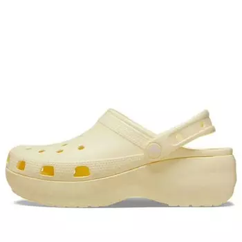 Кроссовки classic platform 'yellow' Crocs, желтый