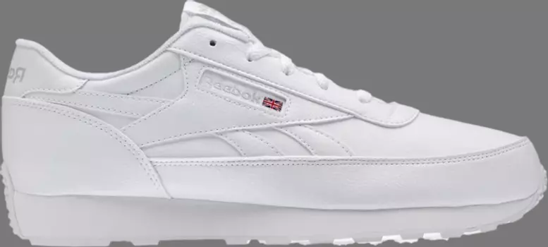 Кроссовки classic renaissance 4e wide 'white steel' Reebok, белый