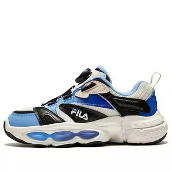 Кроссовки classic running shoes 'white blue black' Fila, белый