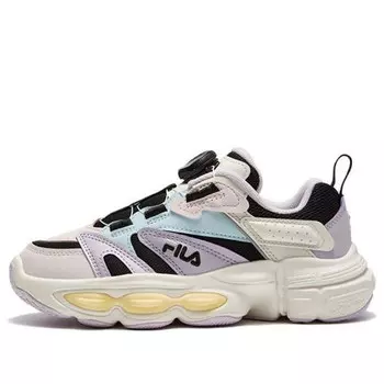 Кроссовки classic running shoes 'white lilac blue' Fila, белый