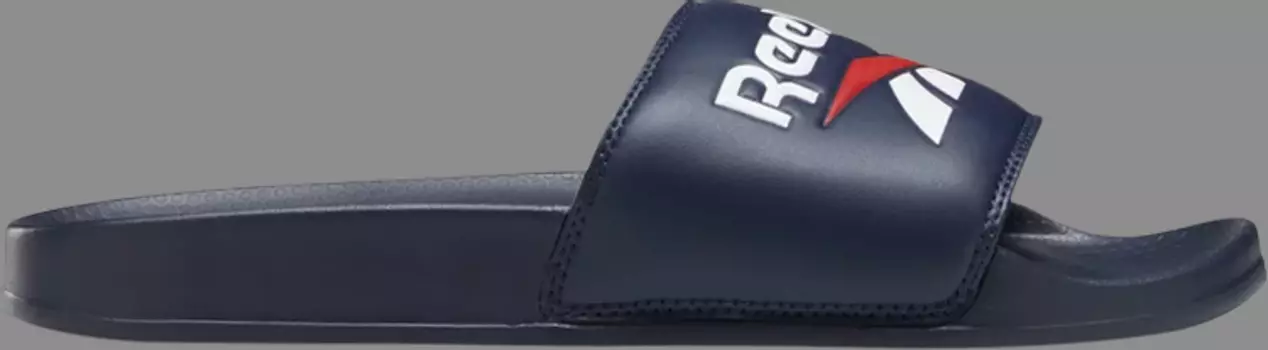 Кроссовки classic slide 'collegiate navy' Reebok, синий