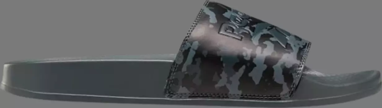 Кроссовки classic slide 'grey camo' Reebok, серый