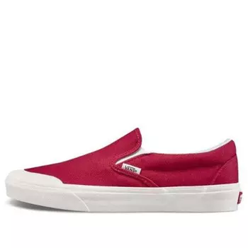Кроссовки classic slip-on 138 'tango red' Vans, красный