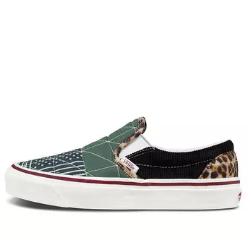 Кроссовки classic slip-on 98 dx 'anaheim factory - quilted mix' Vans, черный
