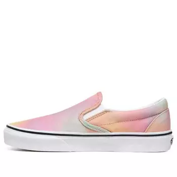 Кроссовки classic slip-on 'aura shift' Vans, мультиколор