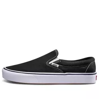 Кроссовки classic slip-on comfycush 'black' Vans, черный