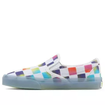 Кроссовки classic slip-on 'cultivate care' Vans, мультиколор