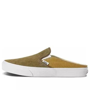 Кроссовки classic slip-on mule 'brown' Vans, коричневый