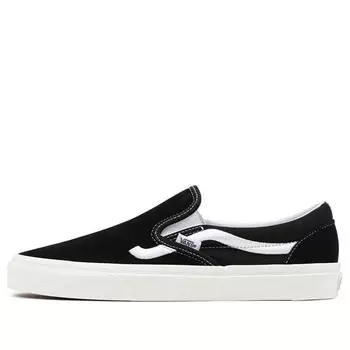 Кроссовки classic slip-on 'sidestripe black' Vans, черный