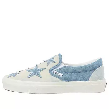 Кроссовки classic slip-on 'starry night denim' Vans, синий