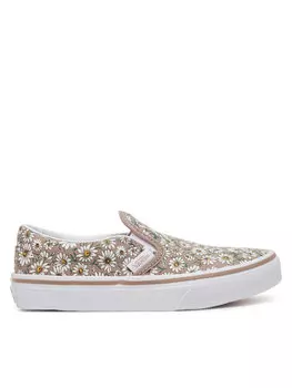 Кроссовки Classic Slip-On VN000D0JBF21 Vans, бежевый