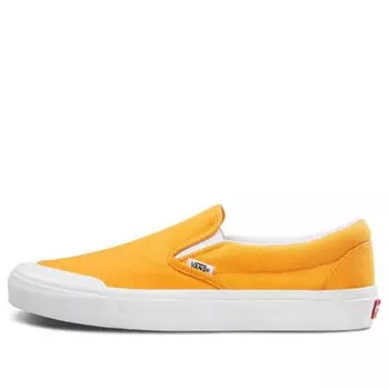 Кроссовки classic slipon 138 yellow Vans, желтый