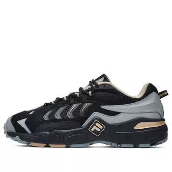 Кроссовки classic sport shoes black/gray Fila, черный