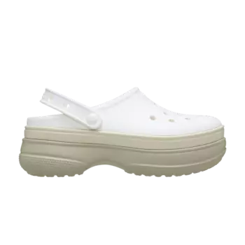 Кроссовки Classic Stacked Clog 'Chalk', белый