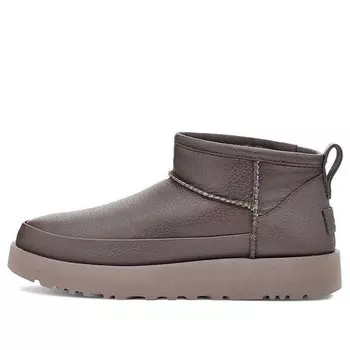 Кроссовки classic sugar ultra mini 'grey' Ugg, серый