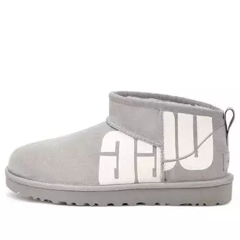 Кроссовки classic ultra mini chopd Ugg, серый