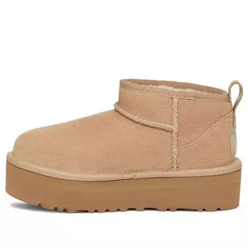 Кроссовки classic ultra mini platform 'sand' Ugg, бежевый