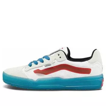 Кроссовки classics leisure sneakers k white/blue/red Vans, белый
