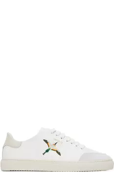 Кроссовки Clean 90 B Bird белого и бежевого цвета Axel Arigato