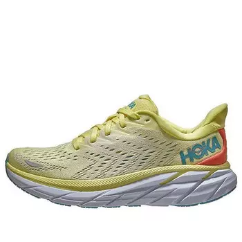 Кроссовки clifton 8 'yellow pear' Hoka One One, желтый