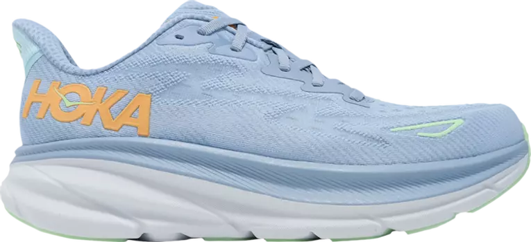 Кроссовки Clifton 9 2E Wide 'Dusk Illusion', синий