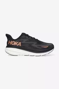 Кроссовки Clifton 9 Hoka, черный