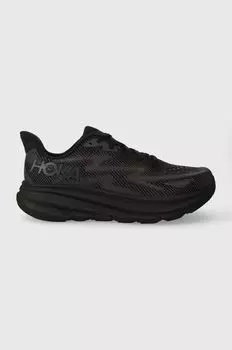 Кроссовки Clifton 9 Hoka, черный
