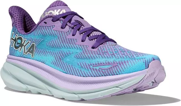 Кроссовки Clifton 9 Hoka, цвет Chalk Violet/Pastel Lilac