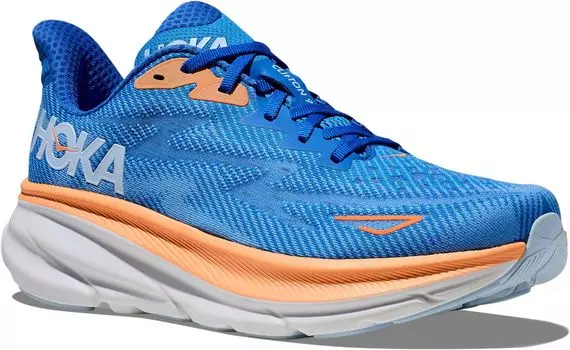 Кроссовки Clifton 9 Hoka, цвет Coastal Sky/All Aboard