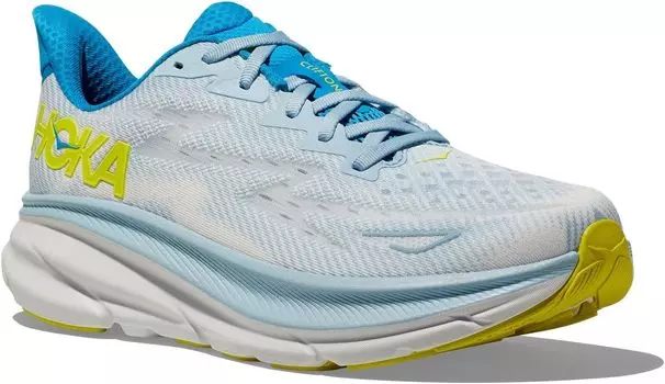 Кроссовки Clifton 9 Hoka, цвет Ice Water/Evening Primrose