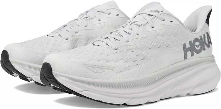 Кроссовки Clifton 9 Hoka, цвет Nimbus Cloud/Steel Wool