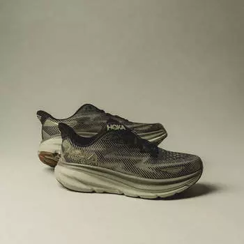 Кроссовки Clifton 9 Hoka One One, черный