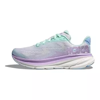 Кроссовки Clifton 9 Kids" для бега для детей Hoka One One, светло-фиолетовый