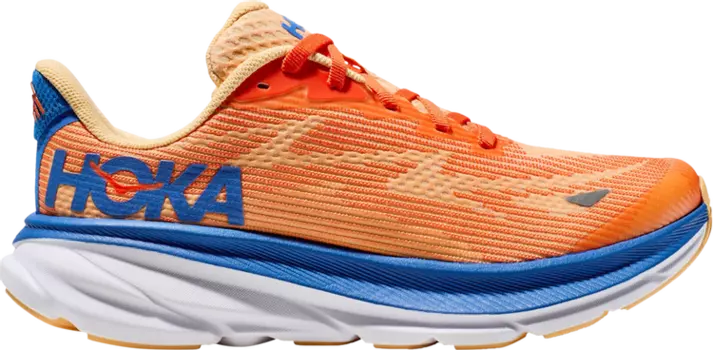 Кроссовки Clifton 9 Kids 'Vibrant Orange Impala', оранжевый