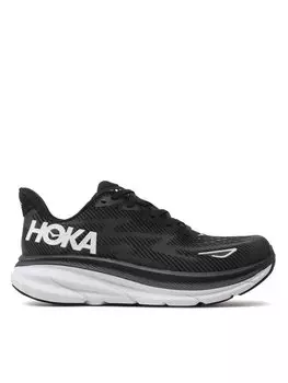 Кроссовки Clifton 9 Wide 1132211 Hoka, черный