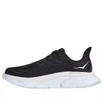 Кроссовки clifton edge 'black white' Hoka One One, черный