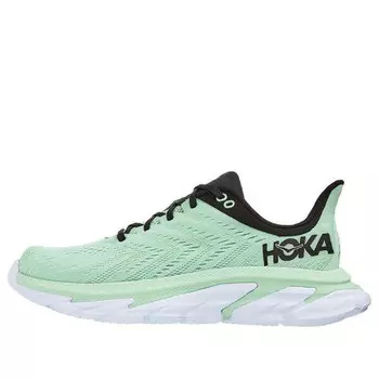 Кроссовки clifton edge 'green ash' Hoka One One, зеленый
